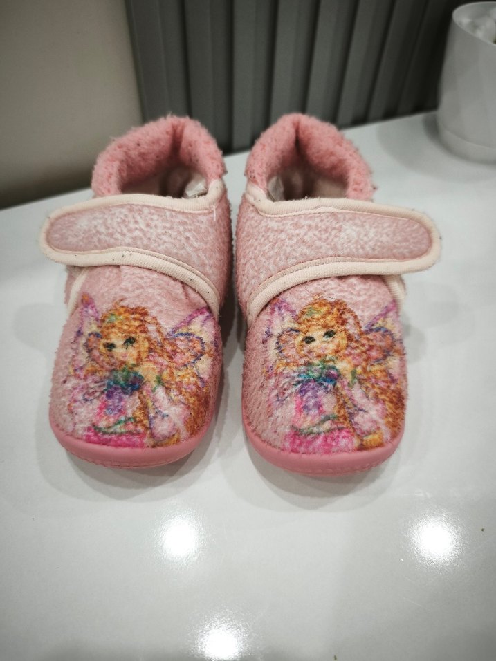 Kız Çocuk Pembe Sıcak Ev Terliği - Görsel 2