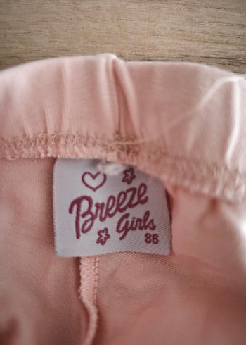 Kız Çocuk Pembe Fırfırlı Tayt - Görsel 5