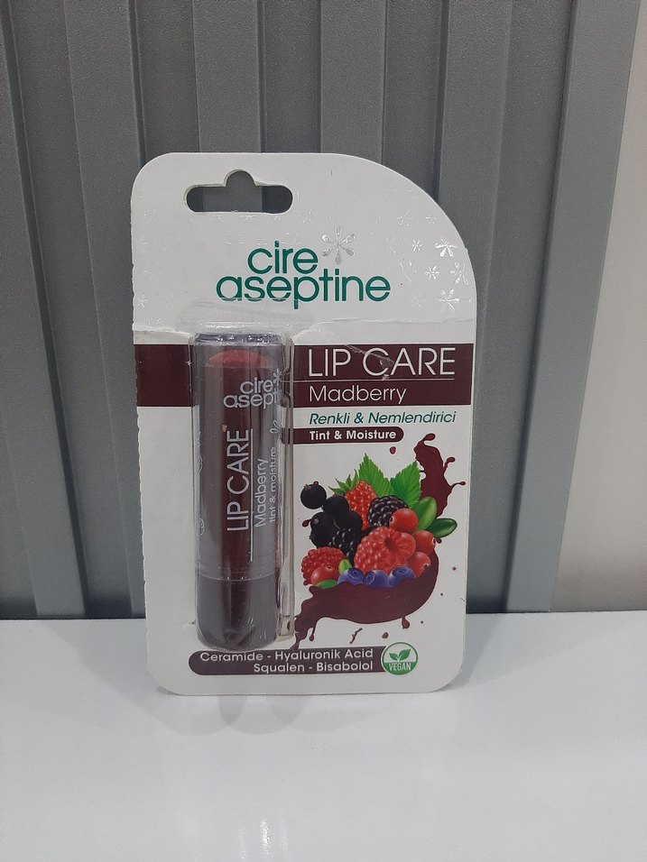 Cire Aseptine Madberry Nemlendirici Dudak Balmı - Görsel 2