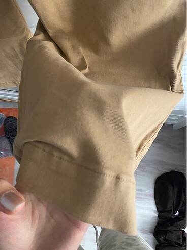 36 Beden camel Renk Bershka kot