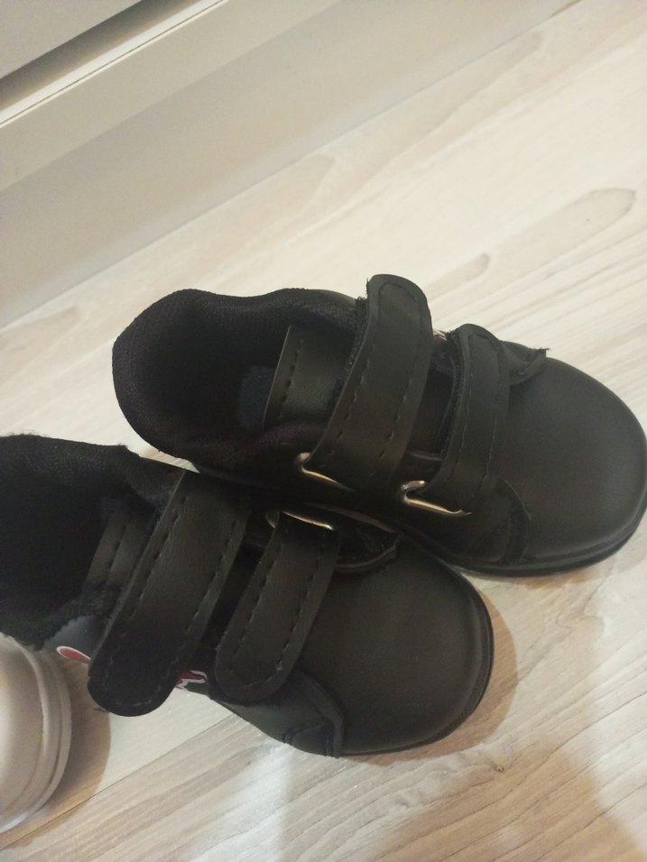 Beyaz Erkek Çocuk Cırt Cırtlı Spor Ayakkabı - Görsel 4