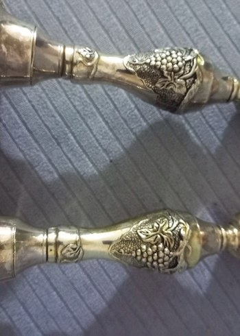 Gümüş şamdan çifti - Görsel 3