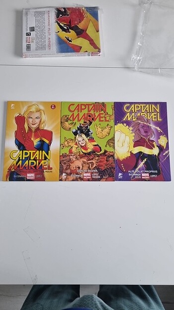 Captain Marvel Cilt 1-3 Set