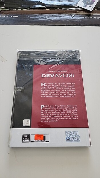 İMZALI Dev Avcısı Dükkan Varyant Sert Kapak