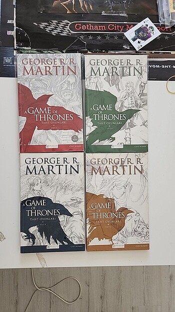 Game of Thrones Çizgi Roman Cilt 1-4
