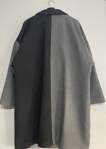 adl love my body blok renkli kaşe kaban - Görsel 2