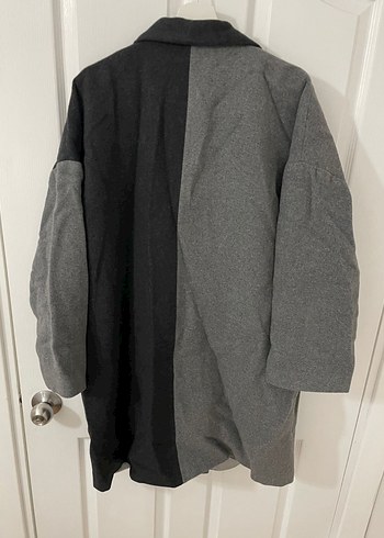 adl love my body blok renkli kaşe kaban - Görsel 7