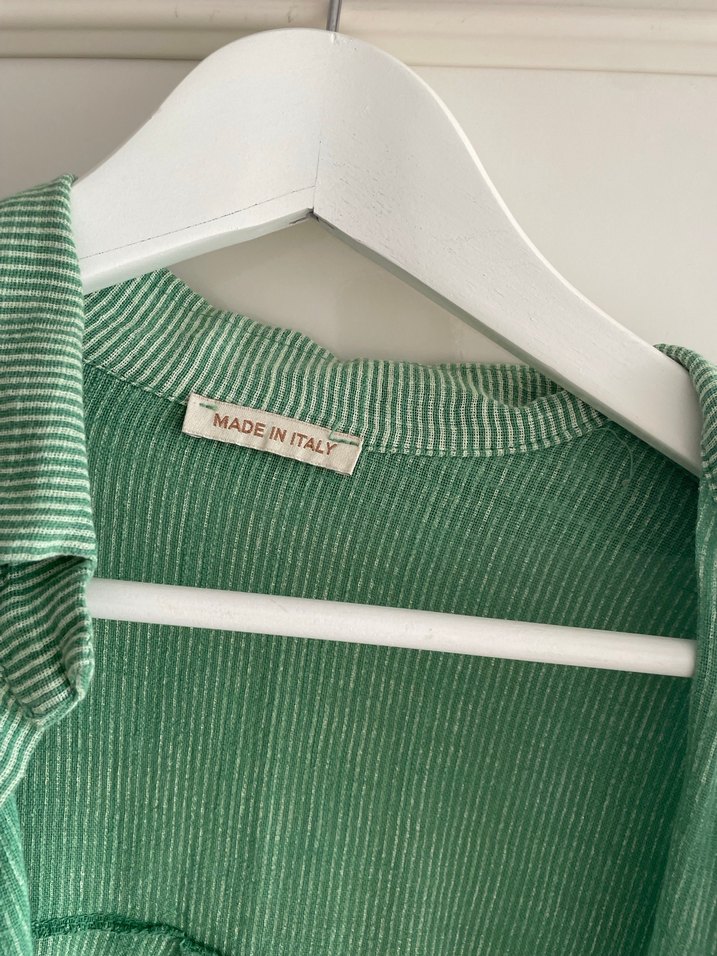 italyan uretimi yesil gomlek - Görsel 2
