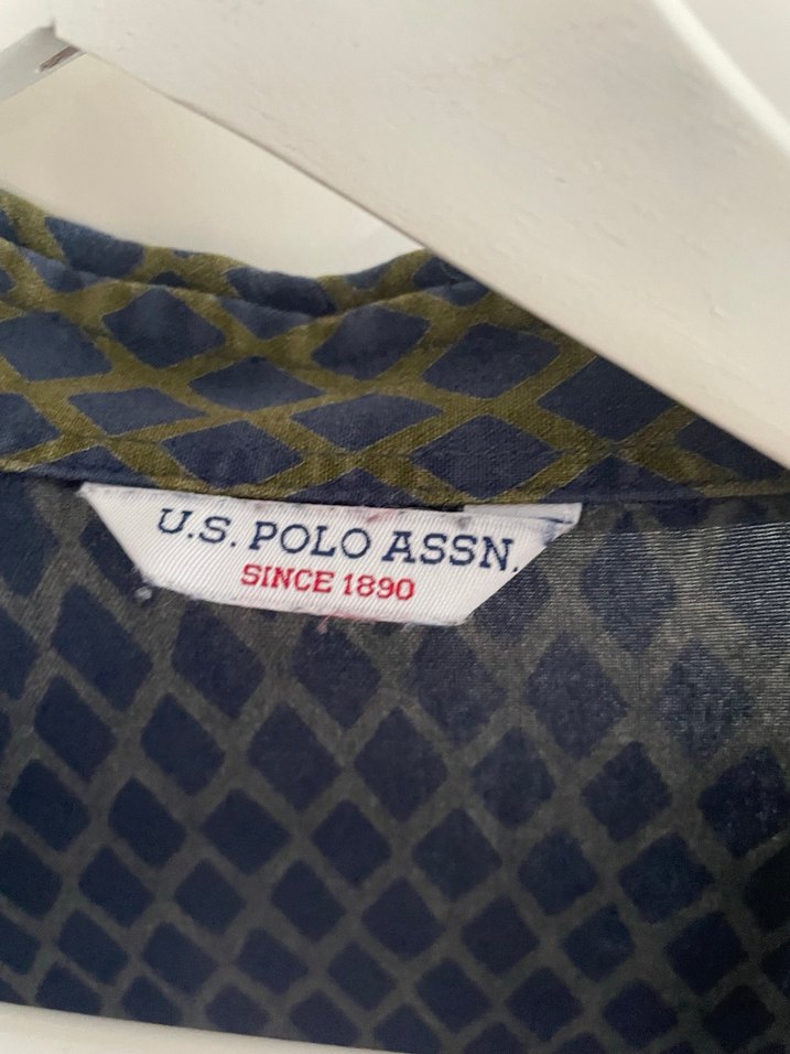 U.S. polo desenli gömlek - Görsel 3