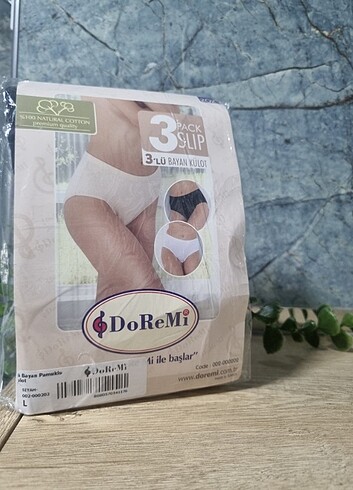 DoReMi 3 lü Kadın Külot