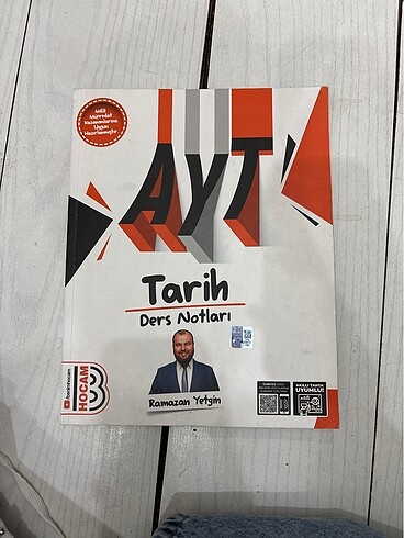 Ayt tarih ramazan yetgin ders notları