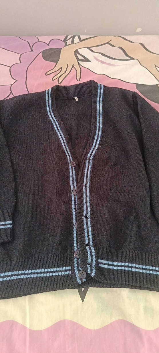 Erkek Çocuk Lacivert Triko Hırka - Görsel 2