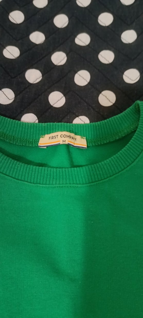 Düğmeli Yeşil Kadın Sweatshirt - Görsel 4