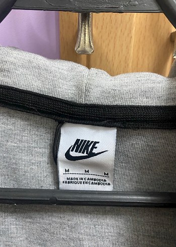 Nike Gri Fermuarlı Erkek Sweatshirt - Görsel 2