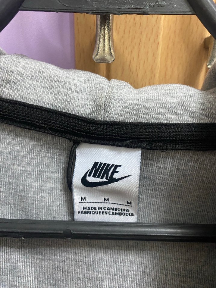 Nike Gri Fermuarlı Erkek Sweatshirt - Görsel 2