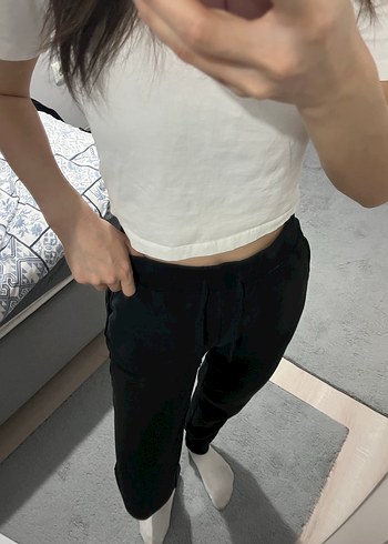 Siyah Kadın Eşofman Altı - Görsel 3