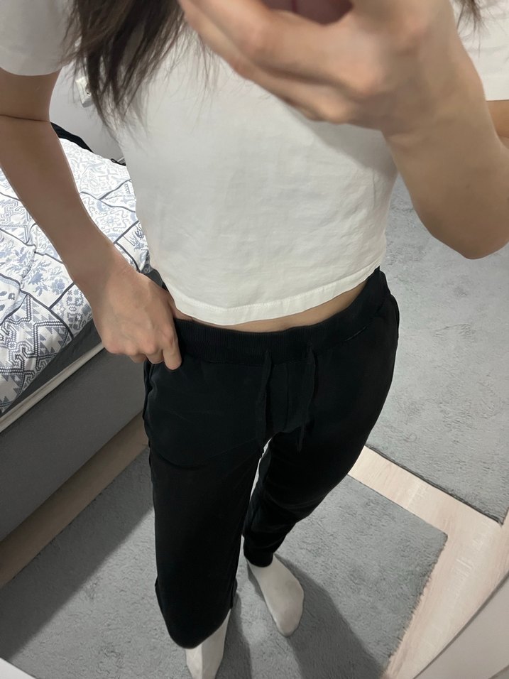 Siyah Kadın Eşofman Altı - Görsel 3