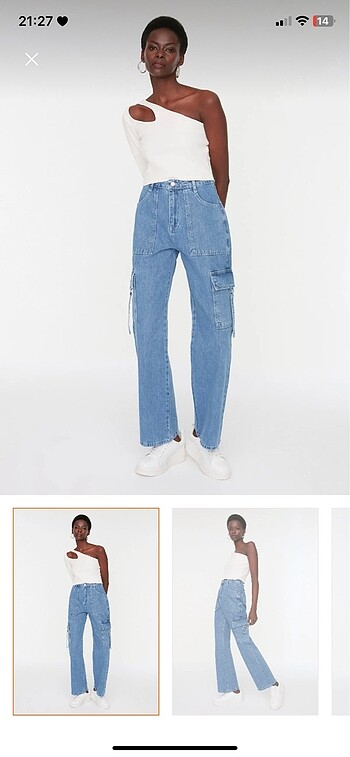 Trendyolmilla Wide leg jean