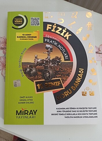 11.Sınıf MİRAY YAYINLARI Fizik Soru Bankası 