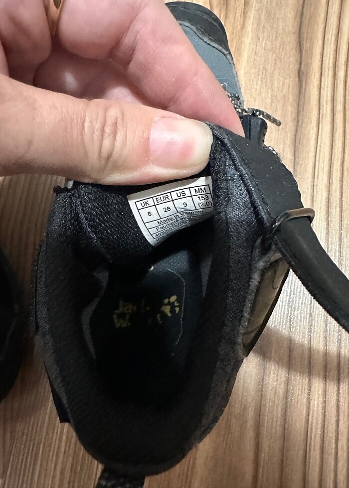 Jack wolfskin çocuk botu 26 no - Görsel 2