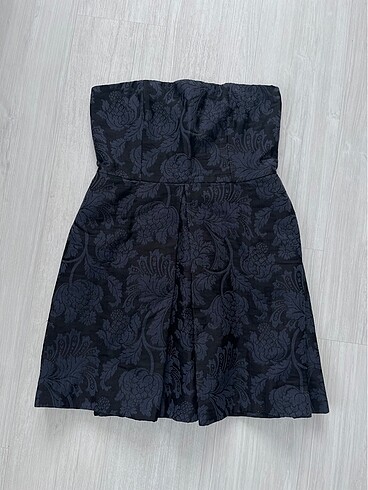 Straplez zara elbise