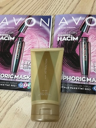 Avon atraction krem ve deodorant