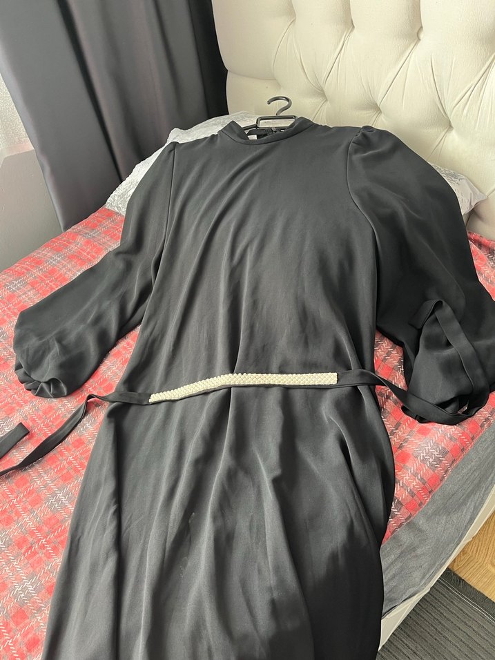 Siyah abiye elbise - Görsel 5
