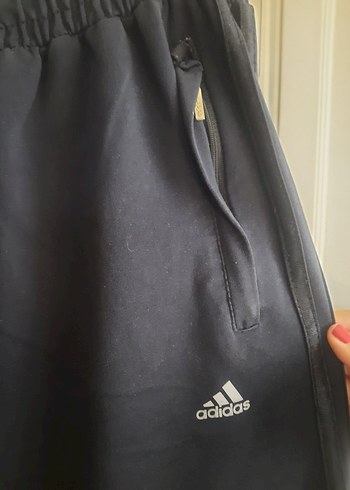 Adidas Erkek Lacivert Fermuarlı Eşofman - Görsel 3