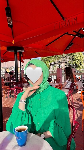 l Beden yeşil Renk Yeşil tunik