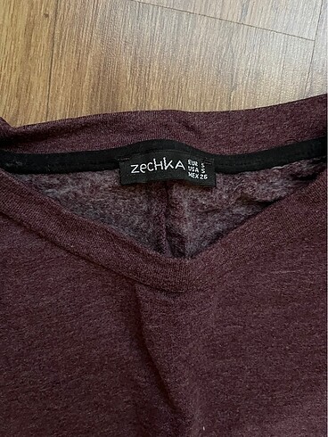 Addax Örme Crop Yarasa Kol Sweatshirt