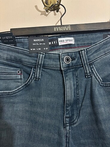 30 Beden lacivert Renk Mavi jeans 30/30 marcus kot pantolon