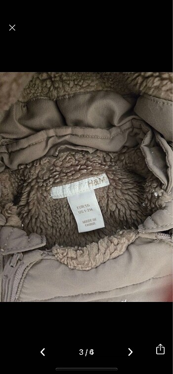 3 Ay Beden H&M 1-3 ay astronot tulum
