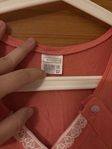 Hamile lohusa Xl gecelik sabahlık - Görsel 6