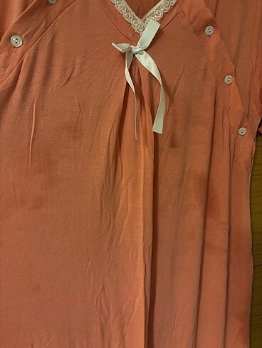 Hamile lohusa Xl gecelik sabahlık - Görsel 9