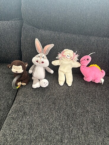 4 âdet peluş oyuncak
