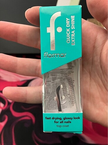 Flormar Oje + top coat