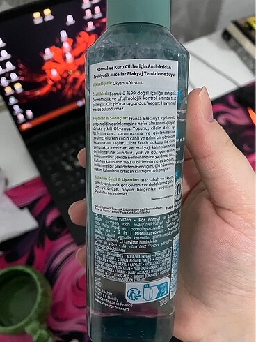  Beden Yves rocher micellar su