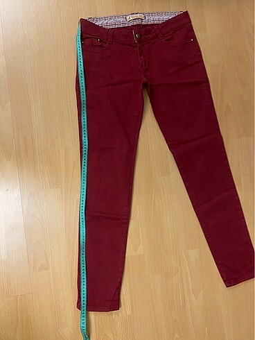 27 Beden Ole koton bordo pantolon