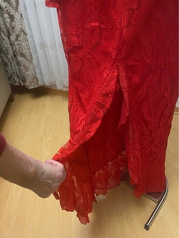 Asos İthal Asos marka abiye uzun elbise