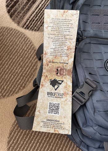Wolftrap Tactical Sırt Çantası - Görsel 3