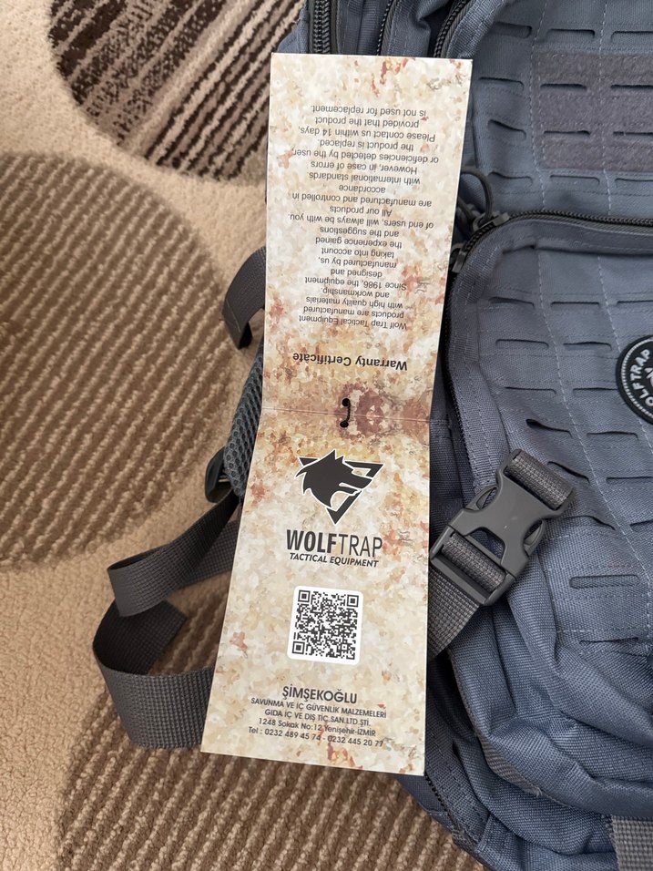 Wolftrap Tactical Sırt Çantası - Görsel 3