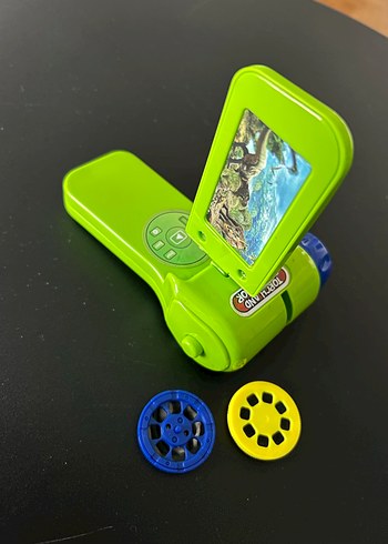 Renkli Dinozor Temalı Oyuncak Otobüs + fuvara yansıtmalı sinemat - Görsel 2