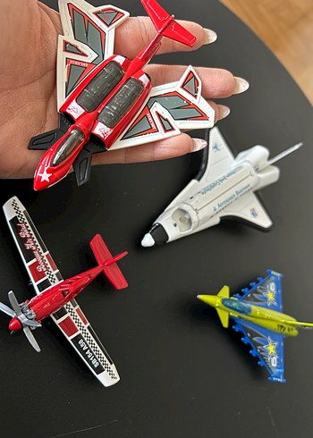 Metal gövdeli çok iyi durumda 3 jet birde füze set olarak - Görsel 2