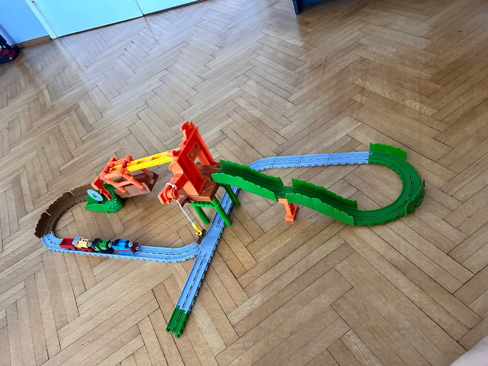 Thomas Renkli Eğitici Tren Seti Oyuncak - Görsel 2