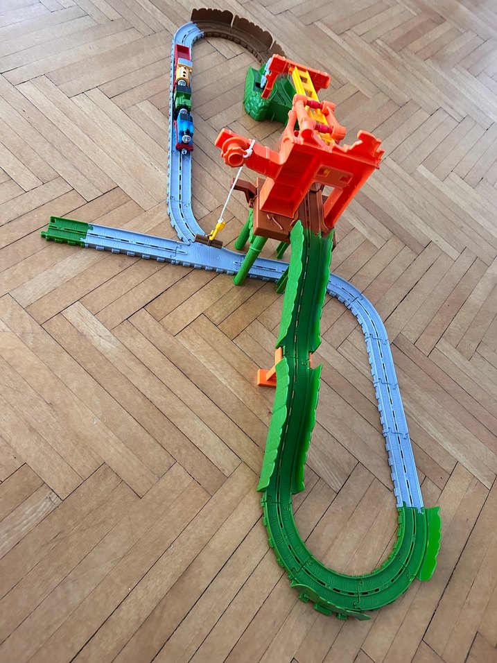 Thomas Renkli Eğitici Tren Seti Oyuncak - Görsel 4