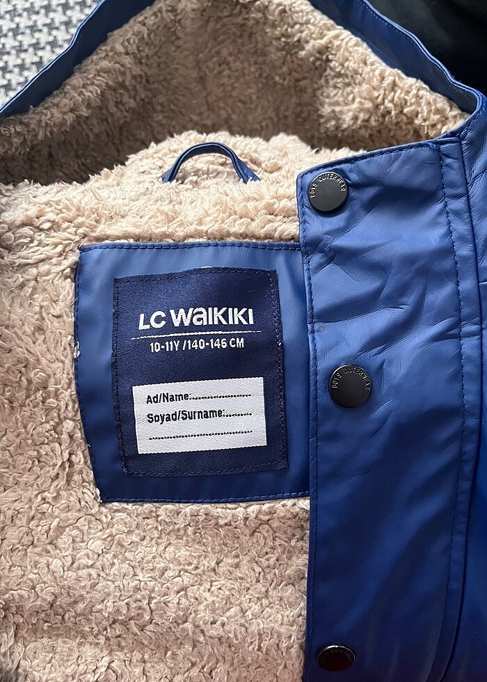 Tertemiz sıfır ayarında içi yün mont - Görsel 3