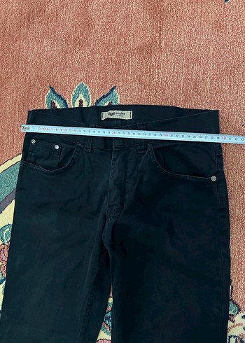 Siyah Denim Erkek Kot Pantolon - Görsel 4