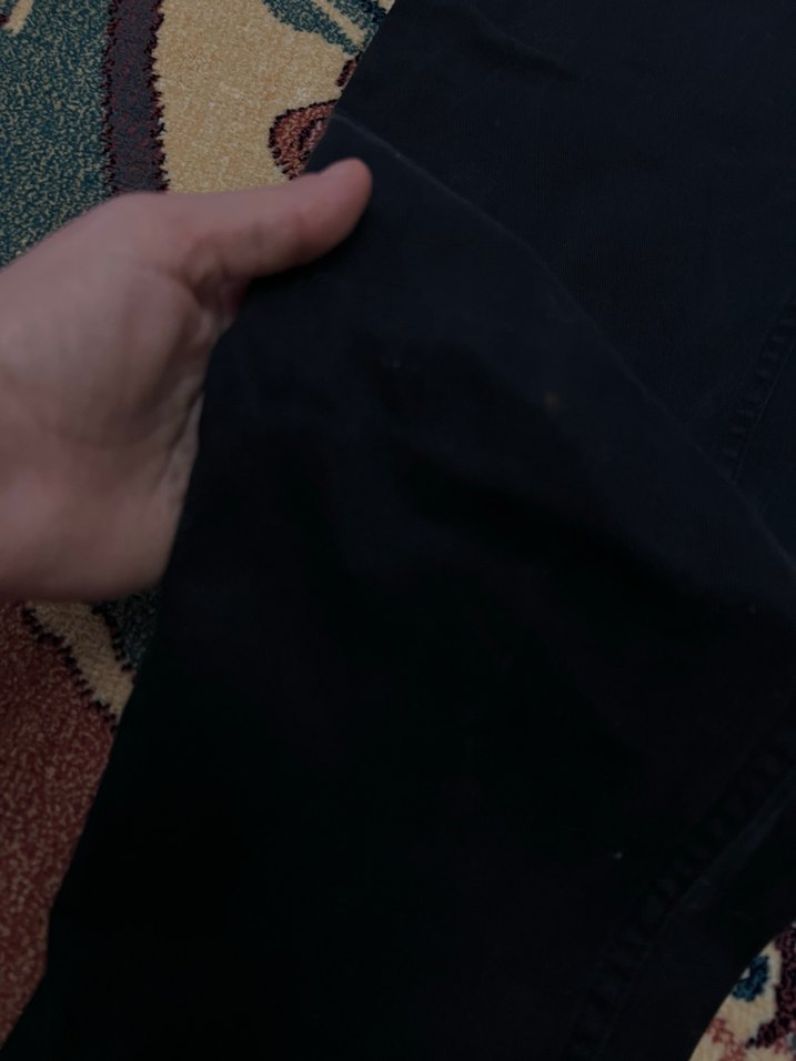 Siyah Denim Erkek Kot Pantolon - Görsel 2