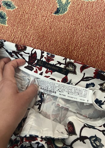 Çiçek Desenli Bohem Kadın Kumaş Pantolon - Görsel 5