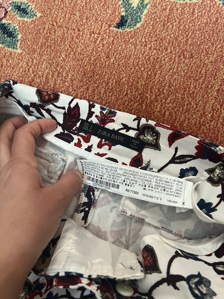 Çiçek Desenli Bohem Kadın Kumaş Pantolon - Görsel 5